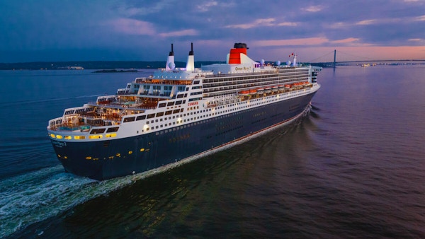 Cunard Queen Mary 2 cruise i New York
