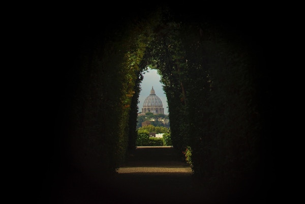 "Hemmelig" utkikkspunkt i Roma