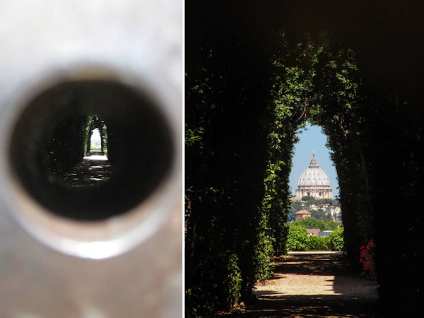 Se The Aventine Keyhole i Roma