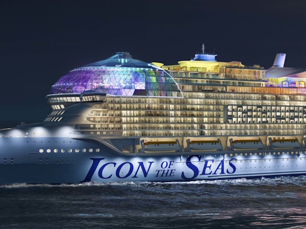 Verdens største cruiseskip: Icon of the Seas