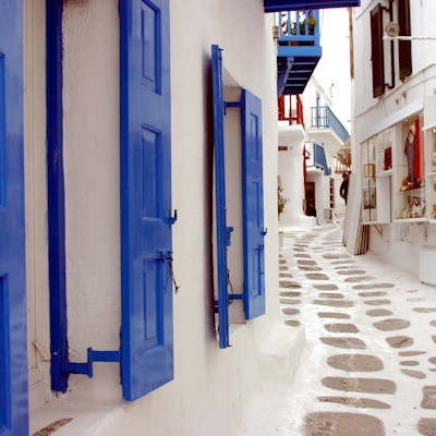 Backstreets of Mykonos