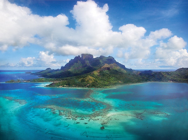 På cruise til Stillehavet og vakre Polynesia