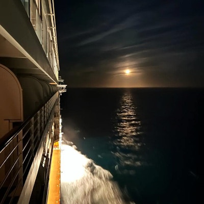 Nattehimmel sett fra Seven Seas Splendor
