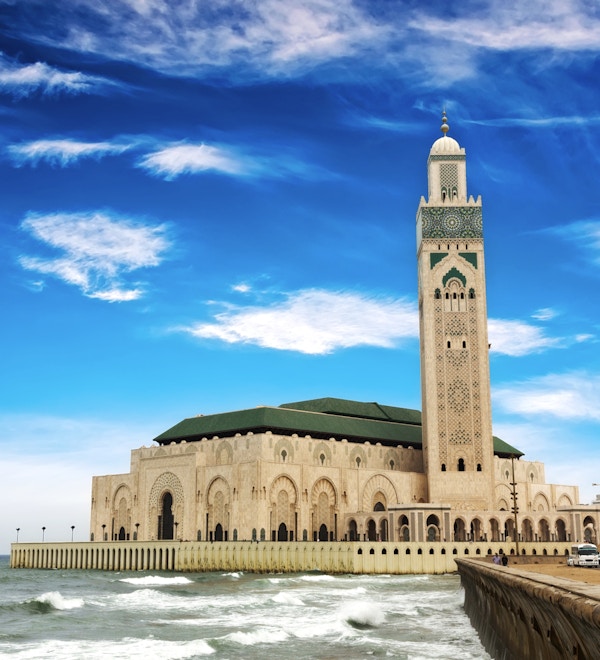 Hassan II-moskeen i Casablanca, Marokko