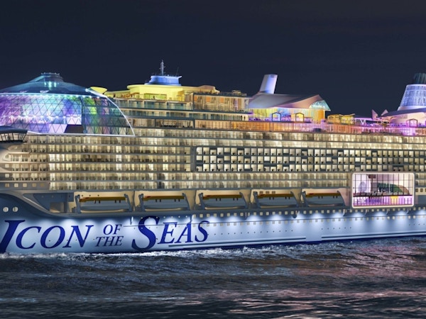 Verdens største cruiseskip: Icon of the Seas