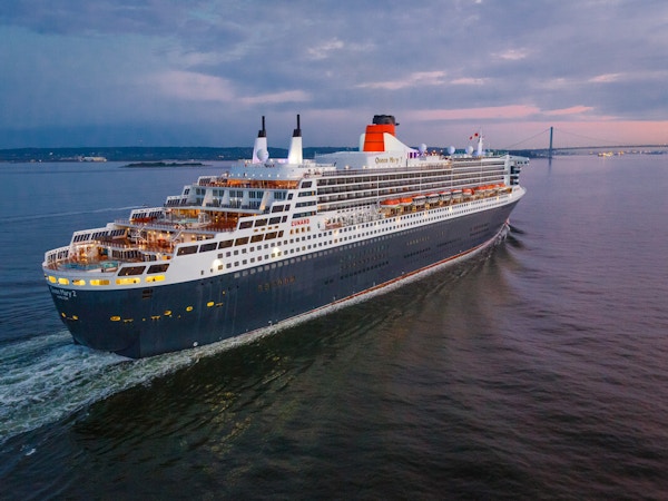 Cunard Queen Mary 2 cruise i New York