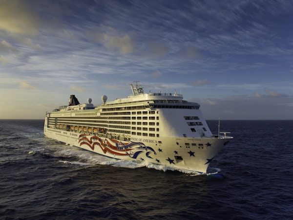 NCL Cruise Line, Pride of America, Nawiliwili, Kauai, Hawaii