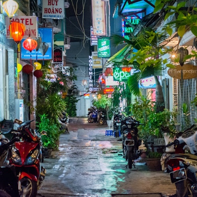 Vietnam Ho Chi Minh-byen Bui Vien Street.