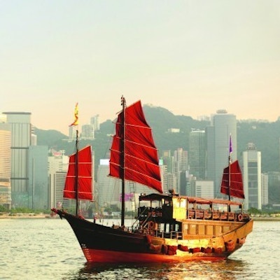 Havnen i Hong Kong, Kina