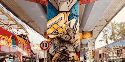 Genova street art i havneområdet 2
